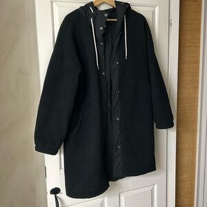 Vuori fleece button up jacket
